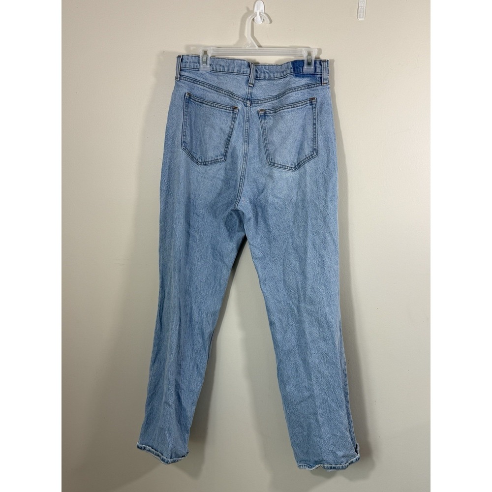 Abercrombie & Fitch 90s Relaxed Jeans Women 31/12 Distressed Y2K Grunge - Picture 2 of 9